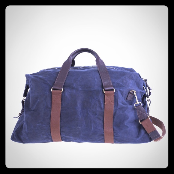 J. Crew Other - J. Crew Abington Weekender Bag- Leather and Canvas